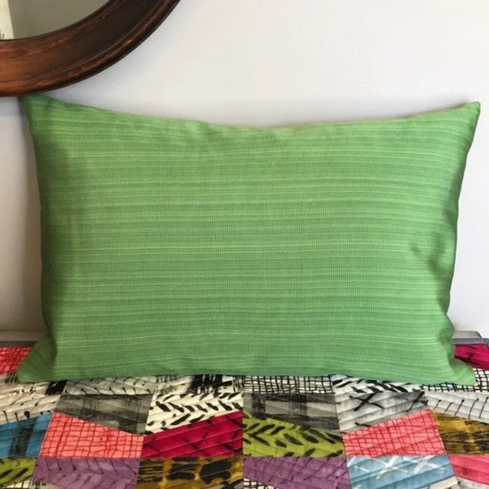 Green Pillow Parker B. Smith Vintage House Duck Feather Fill NWT